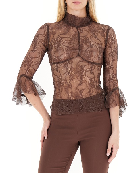Blusa in pizzo