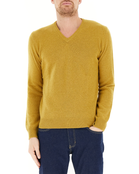 Maglione scollo V