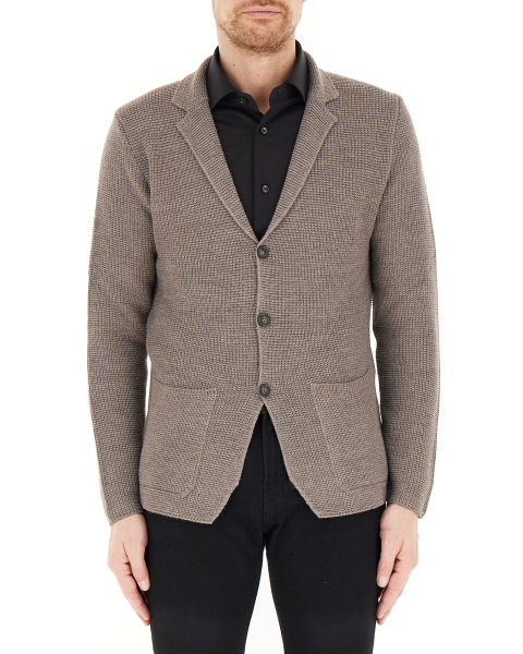 Cardigan misto lana
