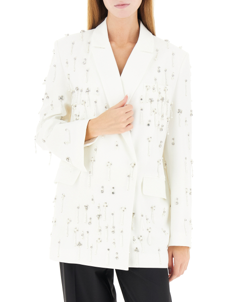 Blazer con applicazioni