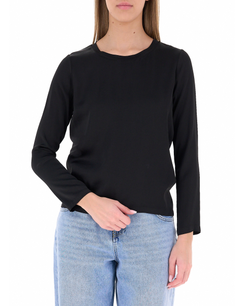 Blusa maniche lunghe