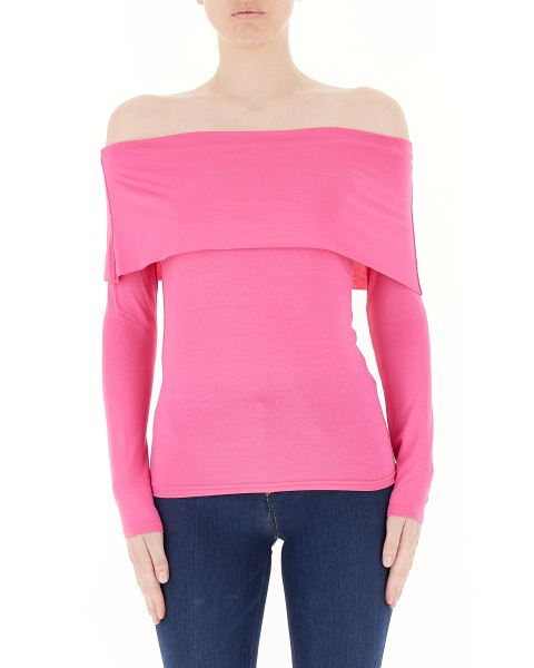 Maglia scollo Bardot