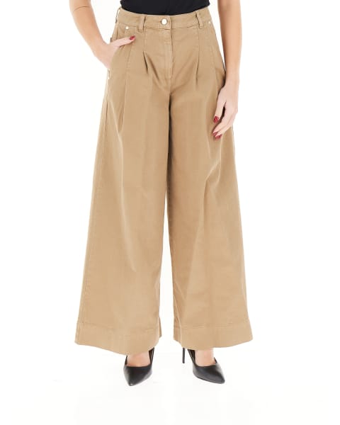 Pantalone wide leg