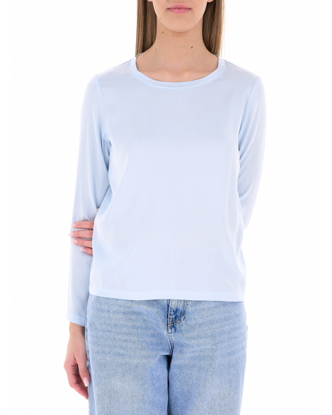 Blusa maniche lunghe