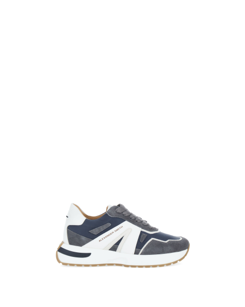 Sneakers inserti pelle