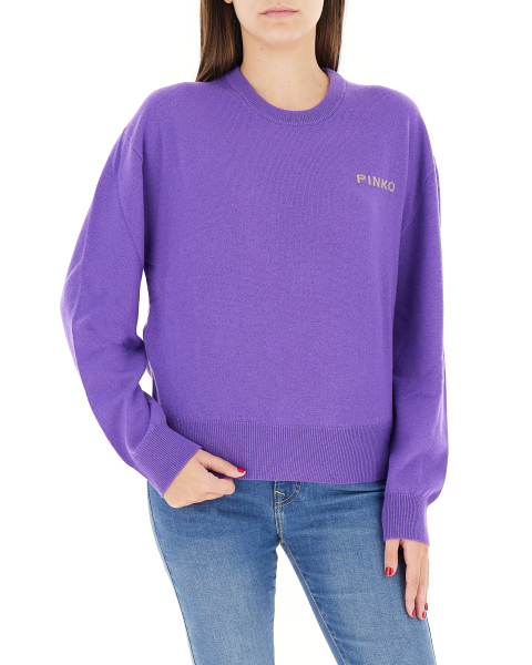 Maglione misto lana