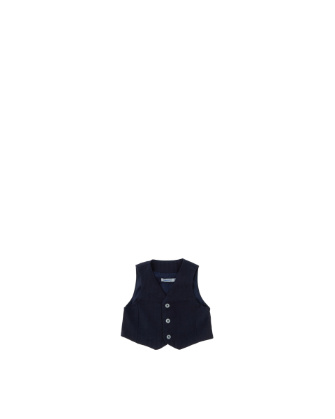 Gilet misto cotone