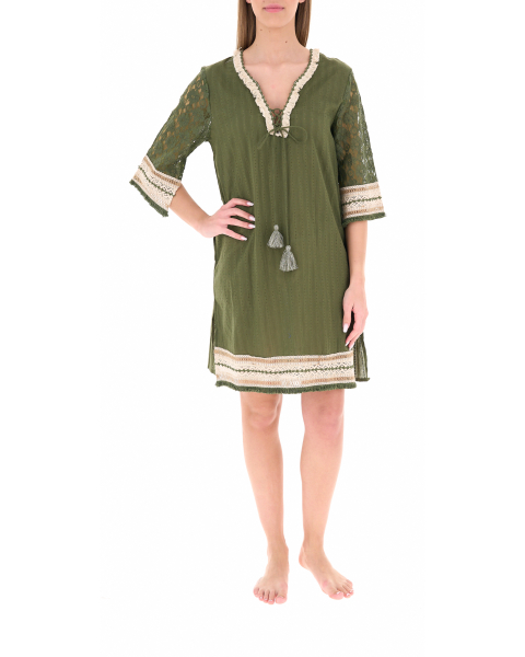 Abito copricostume caftano