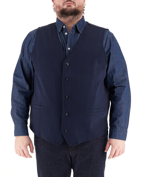 JP 1880 Maglietta Uomo Scollo A V Con Tasca – Cotone Morbido, Taglie Fino A 8XL, Nero
