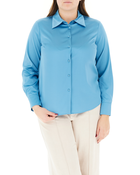 Camicia misto seta