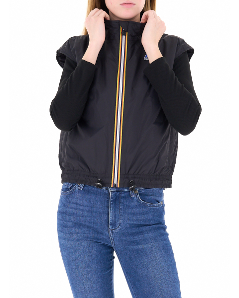 Giubbino smanicato imbottito