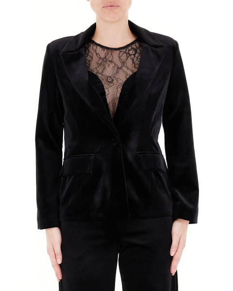 Blazer in velluto