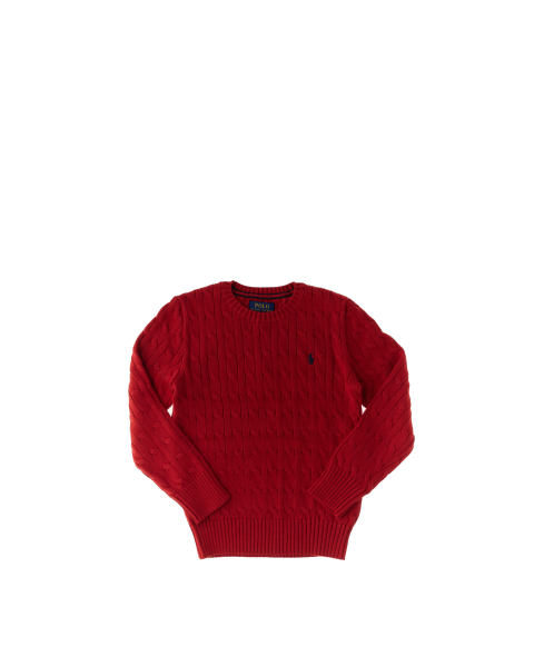 Maglione a trecce