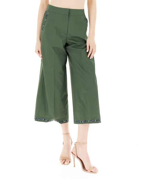 Pantalone wide leg