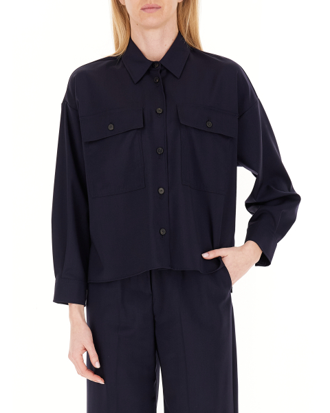 Camicia lana vergine