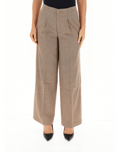 Pantalone misto lana