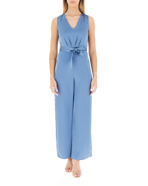 Jumpsuit con fusciacca
