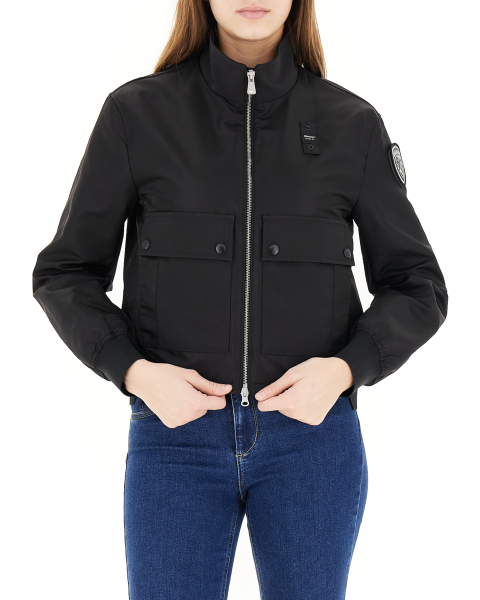 Giacca bomber cappuccio