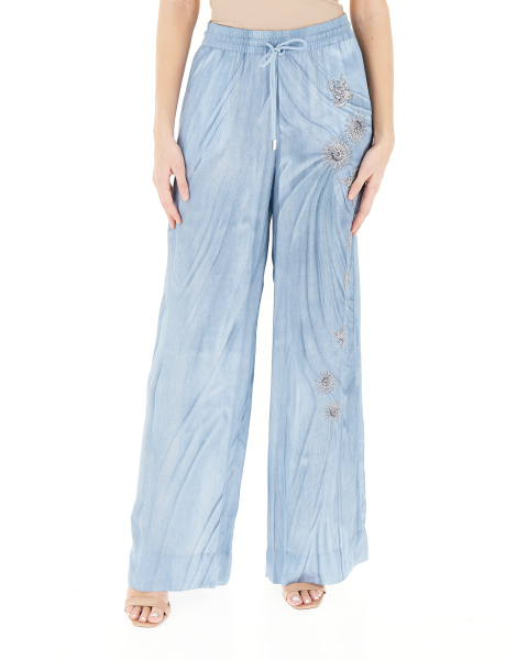 Pantalone in viscosa