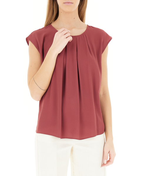 Blusa misto seta