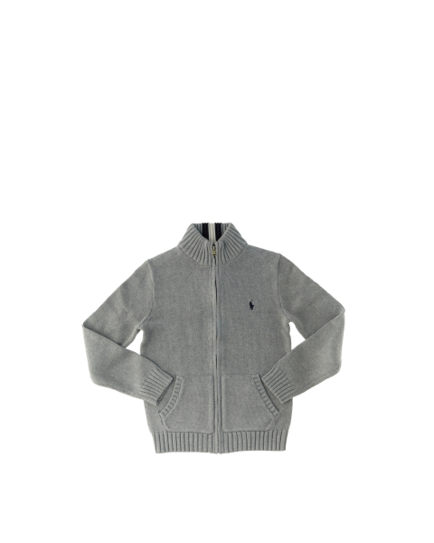 Cardigan con zip