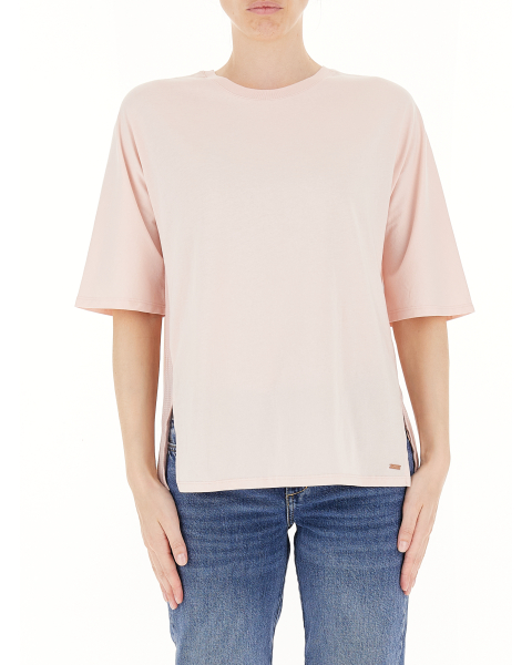 T-shirt con inserto