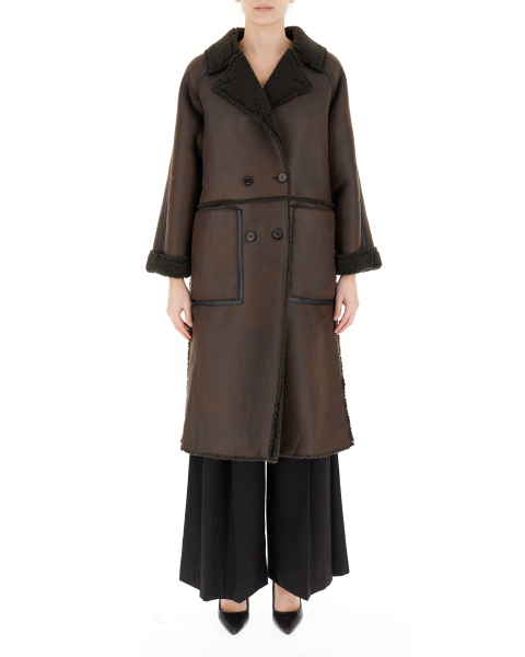Cappotto finto montone
