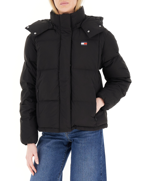 Piumino con cappuccio