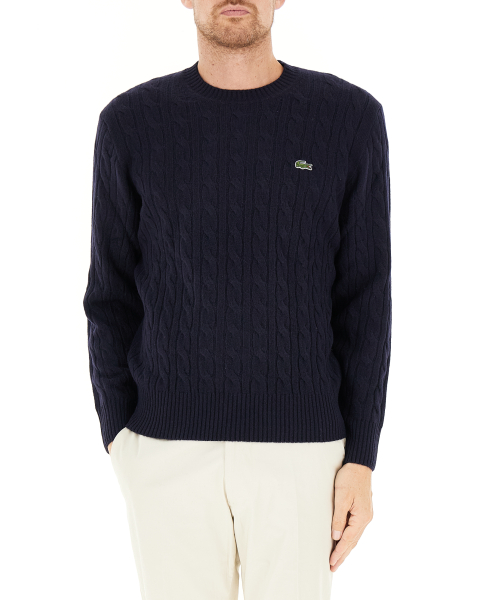 Maglione a trecce