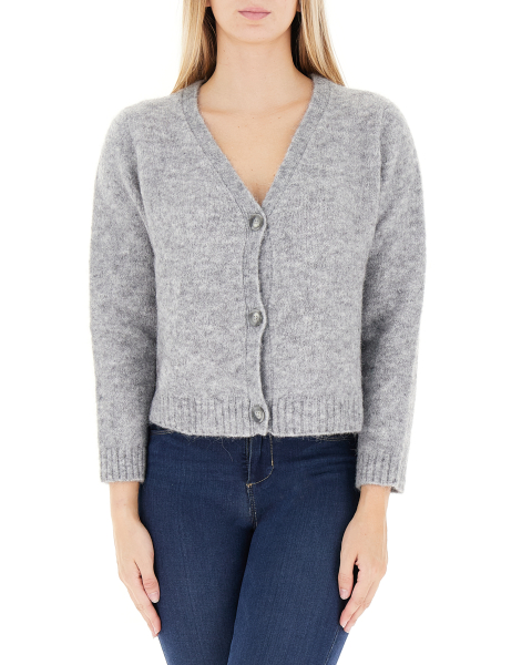 Cardigan misto lana