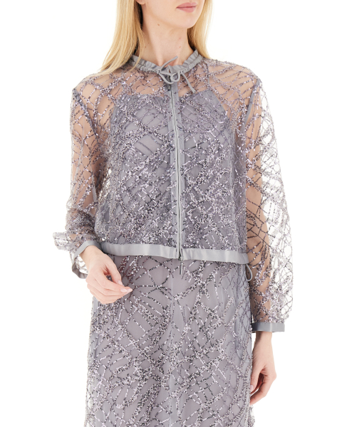 Giacca con paillettes