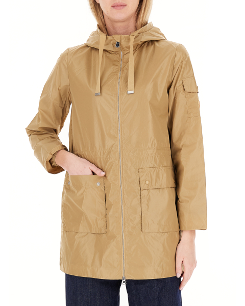 Impermeabile con cappuccio