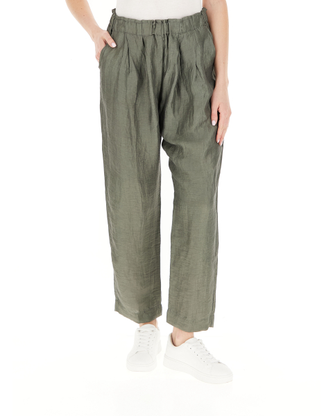 Pantalone misto lino