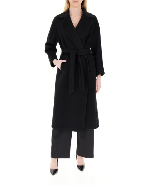 Cappotto con cintura