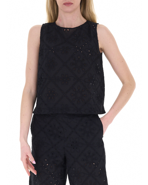 Blusa in sangallo