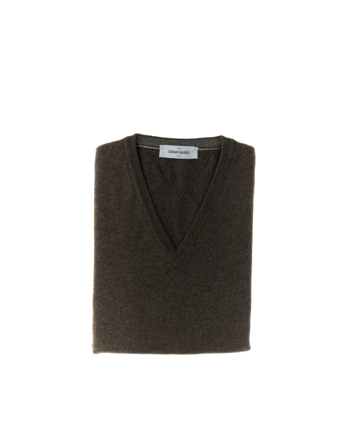 Maglione misto lana