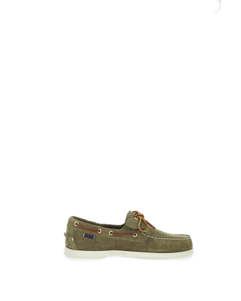 Scarpe barca scamosciate