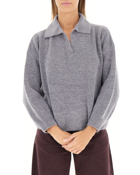 Maglione misto alpaca