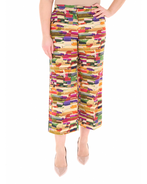 Pantalone wide leg