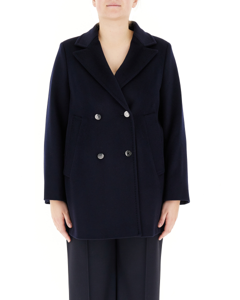 Cappotto doppiopetto lana