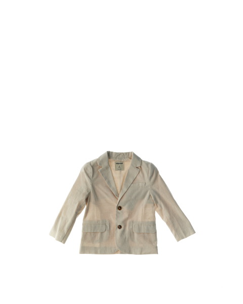Giacca misto lino