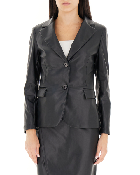 Blazer similpelle
