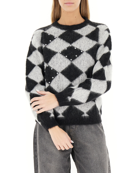 Maglione misto mohair