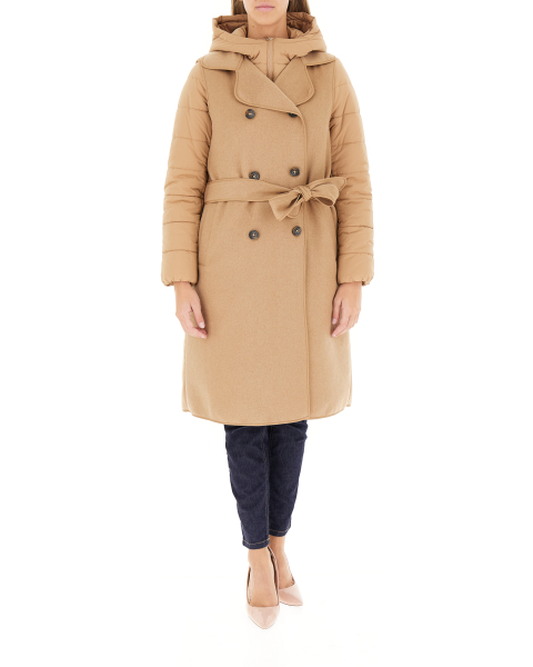 Piumino con gilet