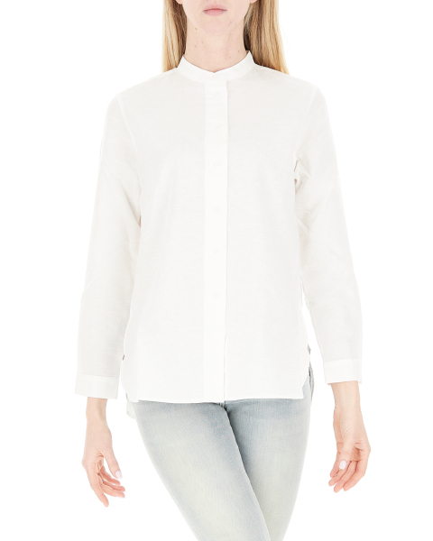Camicia misto lino