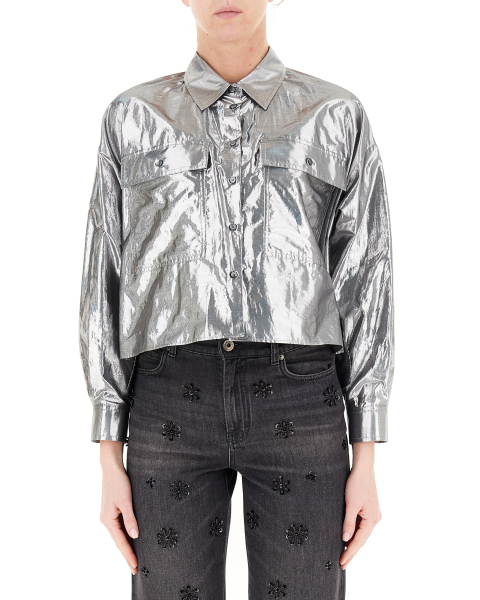 Camicia metallizzata