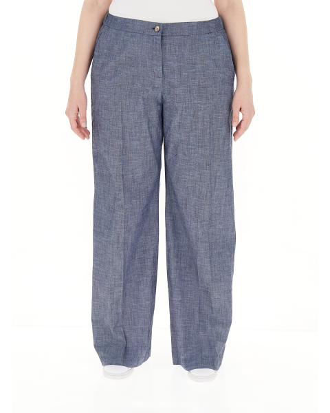 Pantalone gamba larga
