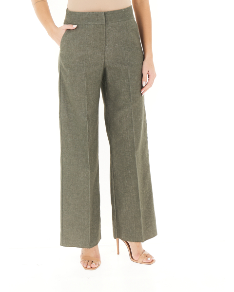 Pantalone misto lino