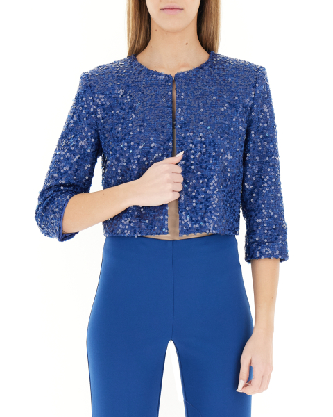 Coprispalle bolero paillettes