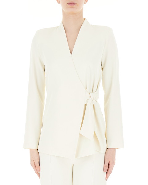 Blazer con fusciacca